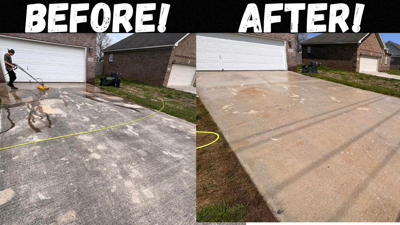 Concrete Cleaning and House Washing in Huntsville, AL